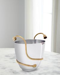 Deco Leaves Champagne Bucket