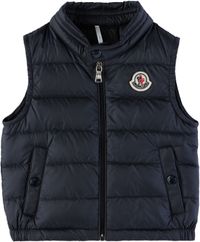 Moncler Enfant Baby Navy New Amaury Packable Down Vest