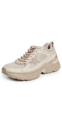 Golden Goose Lightstar Leather Sneakers Grey Morn/Taupe 39