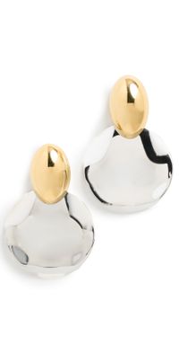 Luv Aj The Menorca Earrings Two-Tone One Size