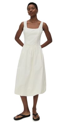 Bailey Rose Bubble Hem Dress Cream L