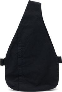 Dries Van Noten Navy One Shoulder Vest Pouch