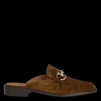 Billi Bi - Mules en cuir velours - Taille 41 - Marron