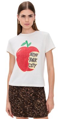 RE/DONE NYC Classic Tee Vintage White XS