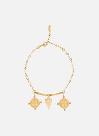 Hipanema - Bracelet avec pampilles - Taille Unique - Doré