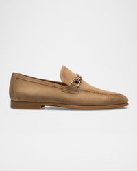 Men's Destin Suede Bit Loafers