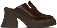 Miista Chaussures à talon bottier Otavia brunes