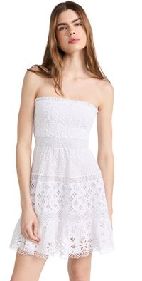 Temptation Positano Tektite Mini Dress White M