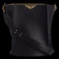 Zadig&voltaire - Sac seau bandoulière en cuir - Taille Unique - Noir