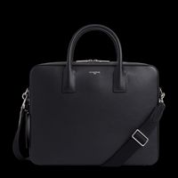 Le Tanneur - Porte documents en cuir - Taille Unique - Noir