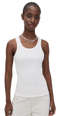 Jeanerica Tank White L