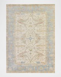 Ocean Light Oushak Rug, 9' x 12'