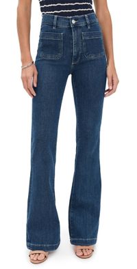 DL1961 Bridget Bootcut High Rise Instasculpt Jeans Blue Water (DL Airbrushed) 30