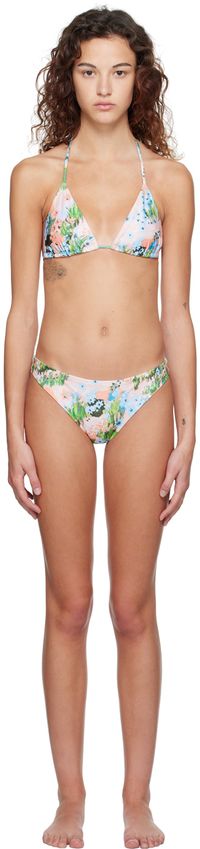 Stine Goya Multicolor Arum & Dhalia Bikini Set