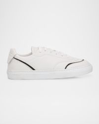 Leather Monili Low-Top Sneakers