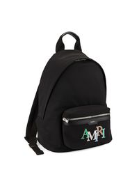 Kid's Logo Staggered Backpack - Black