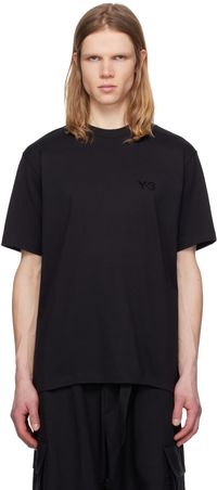 Y-3 T-shirt à manches courtes noir à coupe classique