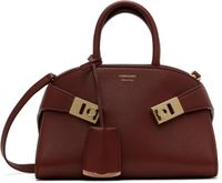 Ferragamo Micro sac bourgogne - Hug