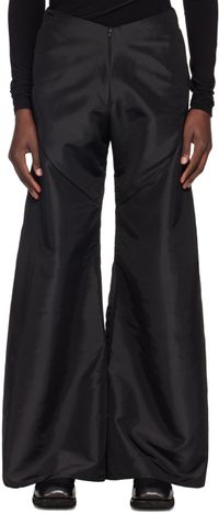 Nuba Black Wide Trousers