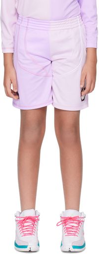 Martine Rose SSENSE Exclusive Kids Purple Shorts