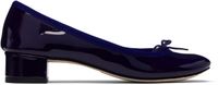 Repetto Chaussures à talon Camille bleu marine