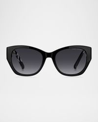 Acetate Rectangle Sunglasses