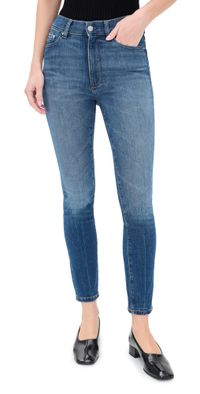 DL1961 Farrow Instasculpt Ankle Skinny Jeans Blue Horizon 31