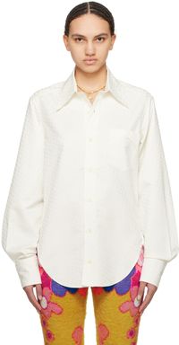 ERL White Button Shirt