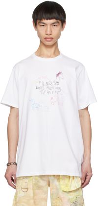 Collina Strada White 'Please Don't Eat My Friends' T-Shirt