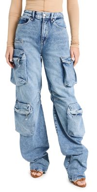 Good American Denim Cargo Jeans Indigo301 0