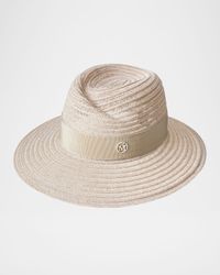 Virginie Straw Fedora Hat