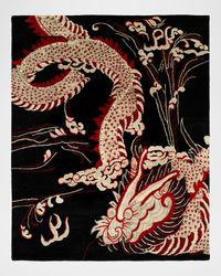 Black Dragon Rug, 3' x 5'