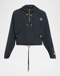 Bronwyn Cropped Water-Repellent Windbreaker