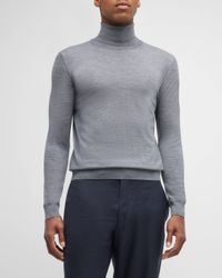 Men's Cashmere Turtleneck Sweater