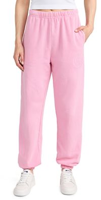 P. E NATION Alpha Track Pants Washed Prism Pink L