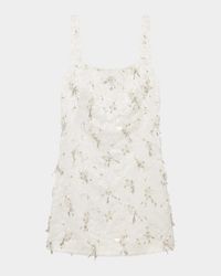 Viva Embellished Sleeveless Mini Dress