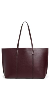 Tory Burch Perry Tote Dark Carmine One Size