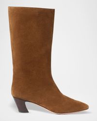 Cleo Suede Mid Boots