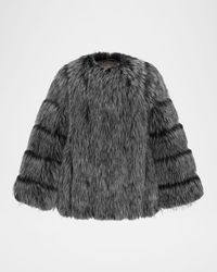 Fox Faux Fur Jacket