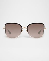 Jolene Acetate & Titanium Butterfly Sunglasses