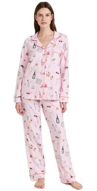 BedHead PJs Let's Do Brunch Pajama Set Let's Do Brunch XL