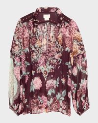 If These Tiles Could Talk Frill Collared Blouse