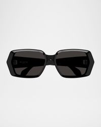 Square Acetate Sunglasses