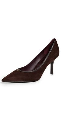 Tory Burch Double T Buckle Pump 80mm DARK COCOA / DARK COCOA 7