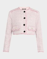 Lainey Cropped Tweed Jacket