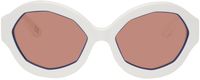 Marni White RETROSUPERFUTURE Edition Cumulus Sunglasses