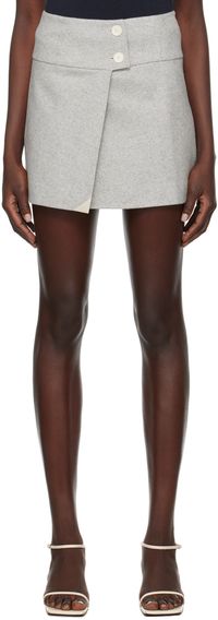 The Garment Gray Trento Miniskirt