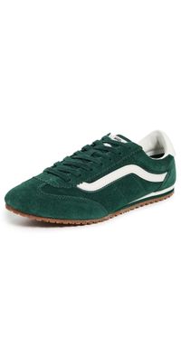 Vans Super Low Pro Sneakers Suede Emerald Green M 3.5/ W 5