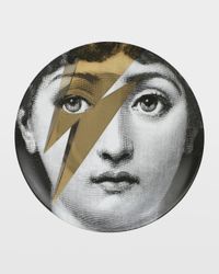 Tema E Variazioni n. 375 David Bowie Lightning Gold Wall Plate