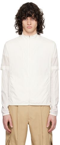 HYEIN SEO White Convertible Track Jacket